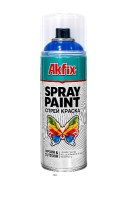 Аэрозольная акриловая краска AKFIX RAL 5017 SP5017G синяя 400мл  