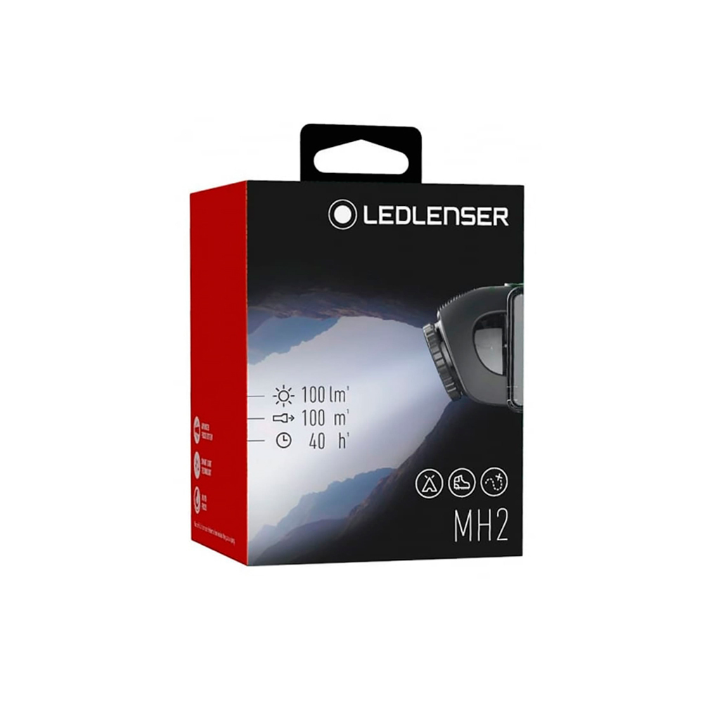 Фонарь налобный светодиодный 2Led 2 режима Ledlenser MH2 501511