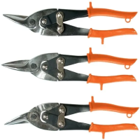 Ножницы по металлу с прямым, левым и правым резом 250мм 3шт SPARTA 783205