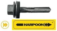 Самосверлящий шуруп для профнастила, HE5-R-Z19 5,5*51  "HARPOON" 