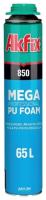 Пена монтажная Проф Mega AKFIX FA007 850мл