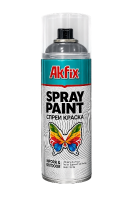 Аэрозольная спрей-краска AKFIX SP7011G серая 400мл  