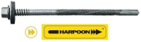 HARPOON саморез для cэндвич-панелей, HSP-R-S19 5.5/6.3x140, крепление к подконструкциям до 12,5 мм