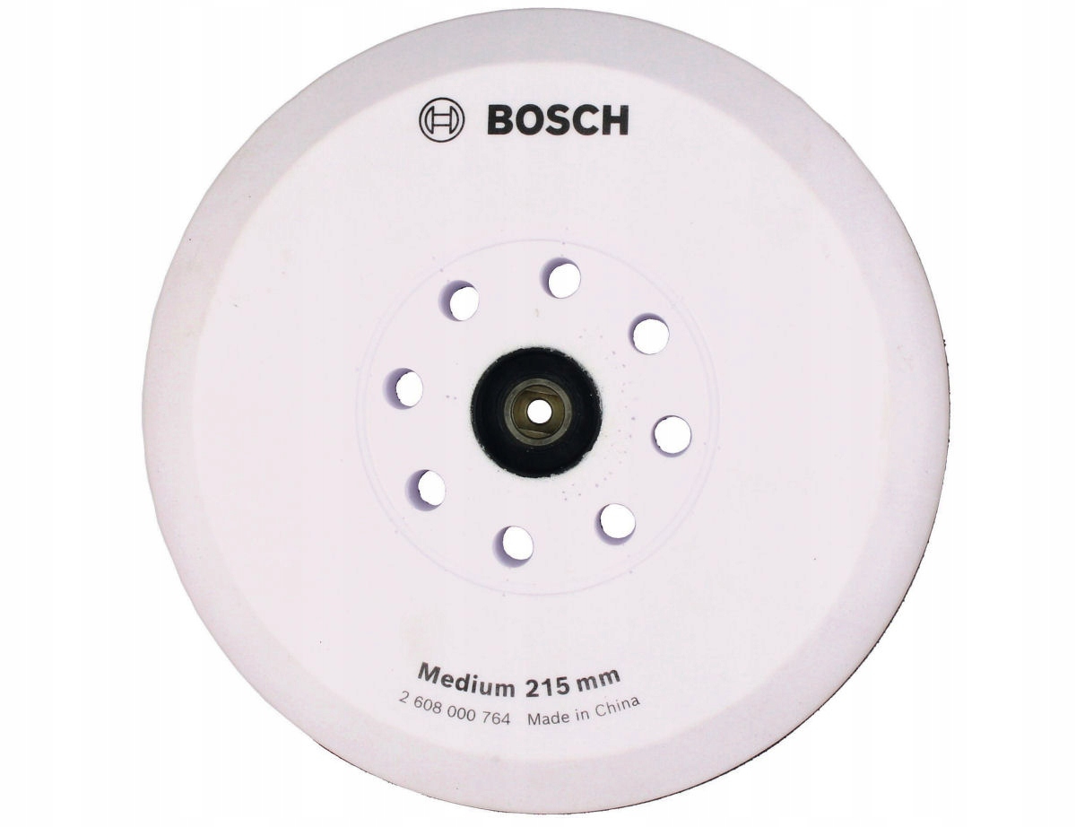 Шлифовальная тарелка опорная средняя 215мм для GTR 550 Bosch 2608000764
