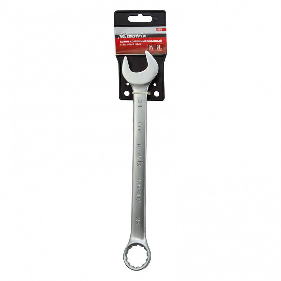 Ключ комбинированный 24мм MATRIX 15119