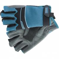 Перчатки комбинированные с открытыми пальцами XL GROSS 90317