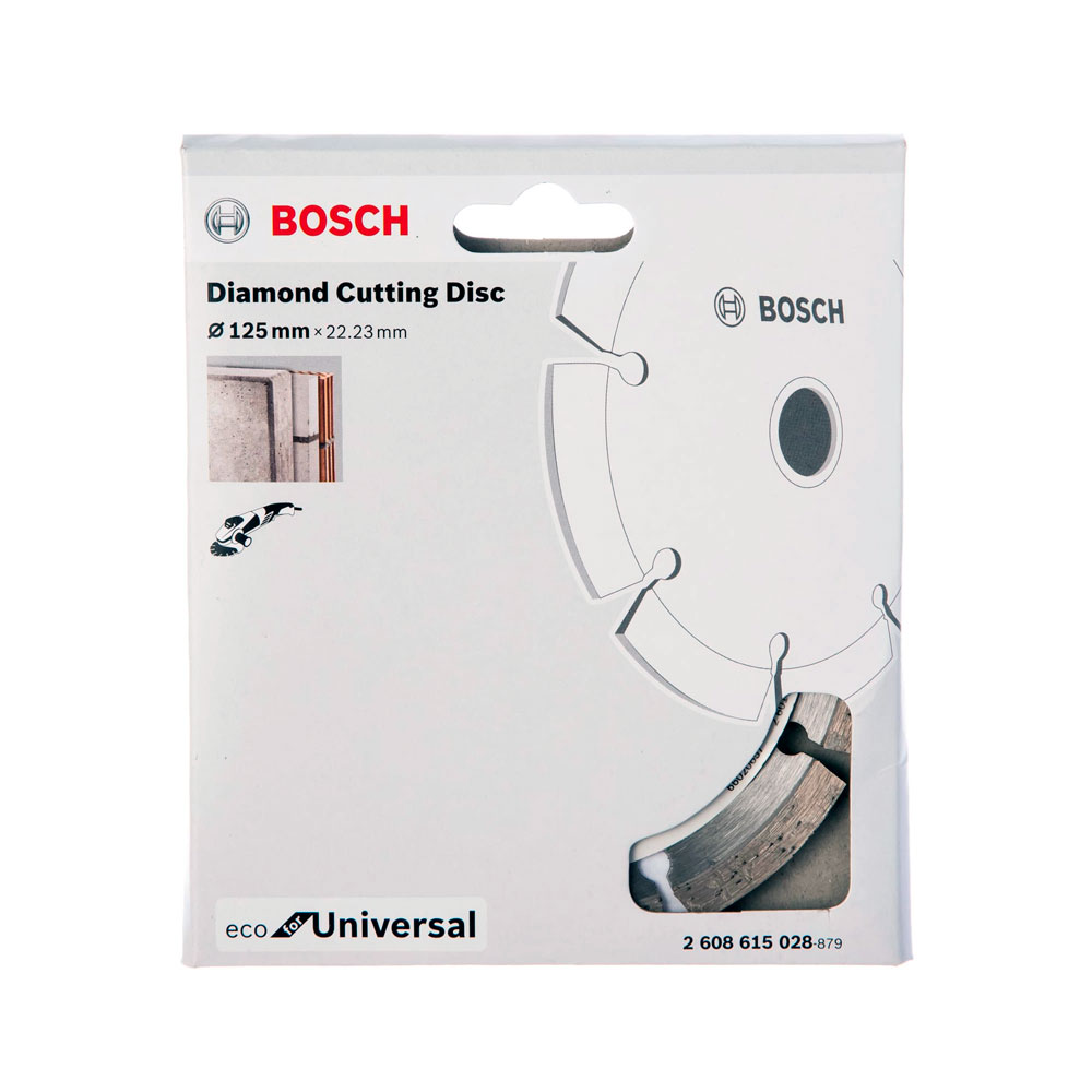 Диск алмазный 125*22,23мм Bosch ECO Universal 2608615028