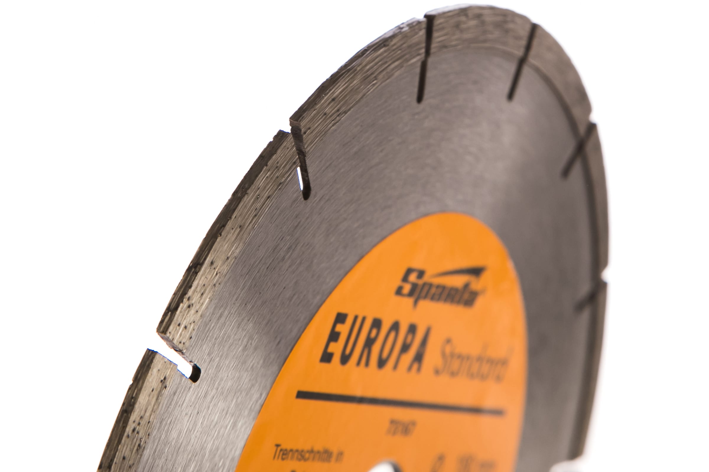 Диск алмазный сегментный для сухой резки EUROPA Standard 180*22,2мм SPARTA 73167