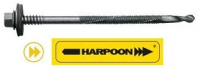 HARPOON саморез для cэндвич-панелей, HSP-R-S19 5.5/6.3х130, крепление к подконструкциям до 12,5 мм