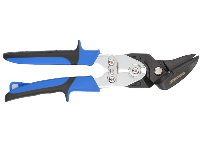 Ножницы по металлу усиленные с прямым и правым резом 255мм GROSS PIRANHA 78351