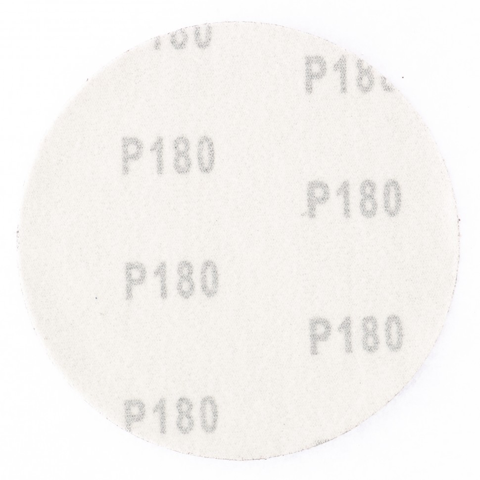 Круг абразивный на велкро основе без отверстий P180 115мм 10шт MATRIX 73829