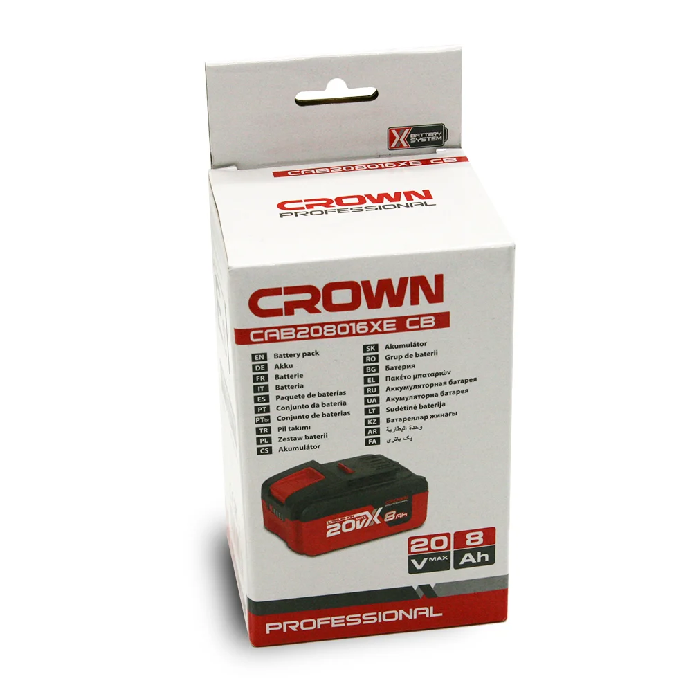 Аккумулятор CROWN CAB208016XE CB