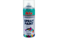 Аэрозольная акриловая краска AKFIX RAL 9005 SP9005G черная 400мл  