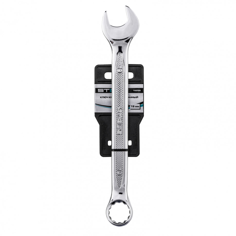 Ключ комбинированный 19мм STELS 15256