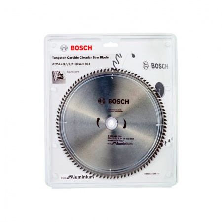 Диск пильный по дереву 254*30мм 96T Bosch EC AL B 2608644395