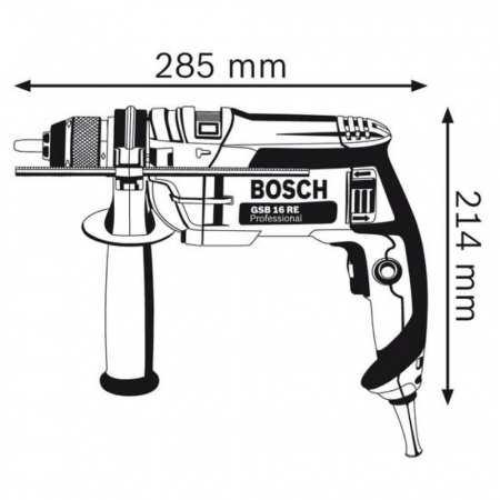 Дрель ударная Bosch GSB 16 RE БЗП 060114E500