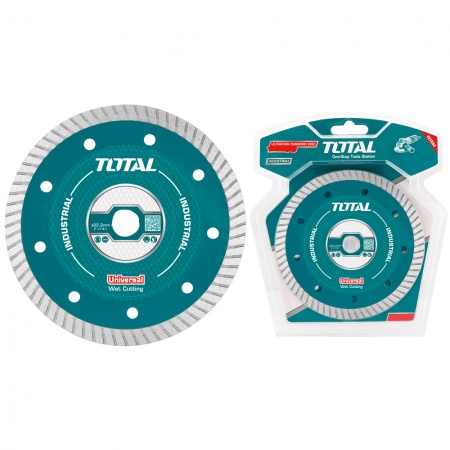 Диск алмазный ультратонкий 115*22,2мм TOTAL ТУРБО TAC2131151HT