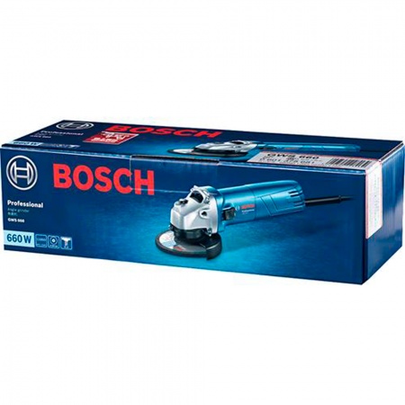 Угловая шлифмашина Bosch GWS 660 диам. диска 125 мм 060137508N