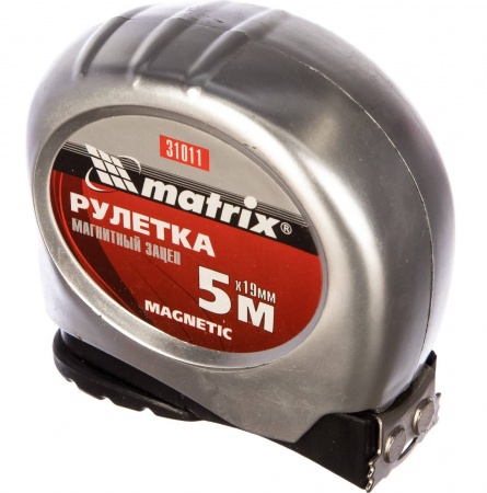 Рулетка Magnetic 5м*19мм MATRIX 31011