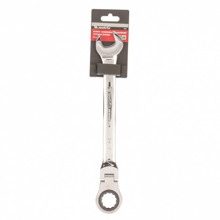 Ключ комбинированный трещоточный 24мм MATRIX 14845