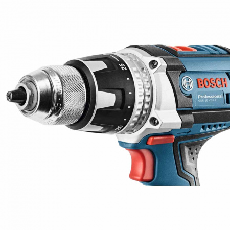 Аккумуляторная дрель-шуруповерт Bosch GSR 18 VE-2-LI 06019D9100