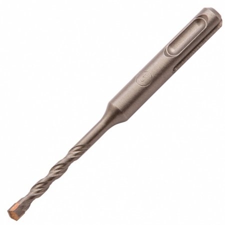 Бур по бетону 5*110мм Cobalt W-tip SDS-plus DENZEL 705003