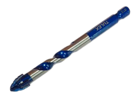 Сверло зубчатое по кафелю и стеклу шестигранный хвостовик 1/4 8мм TULEX PROFESSIONAL 6012408