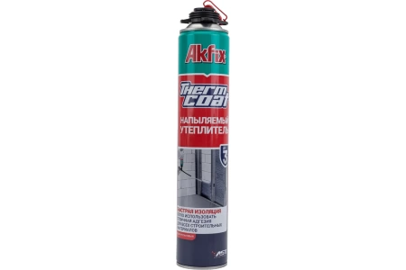 Напыляемый полиуретановый утеплитель AKFIX Thermcoat FA014