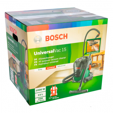 Пылесос строительный Bosch UniversalVac 15 06033D1100