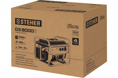 Электрогенератор STEHER GS-8000Е