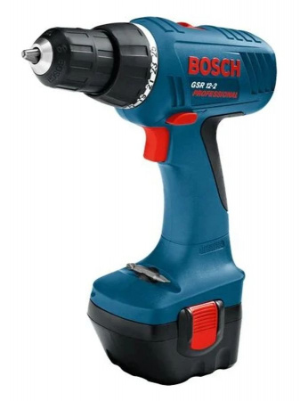 Аккумуляторная дрель-шуруповерт Bosch GSR 12-2 Professional 0601918J21