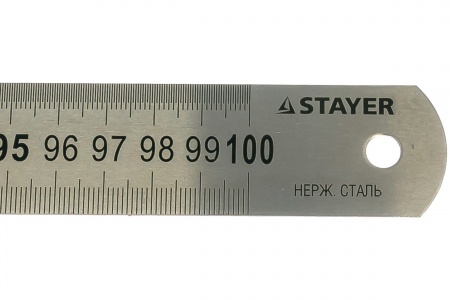 Линейка двухсторонняя металлическая 1м STAYER PROFI 3427-100_z01