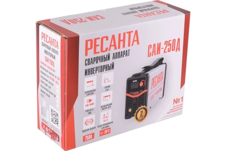 Сварочный аппарат инверторный Ресанта САИ-250Д 65/141