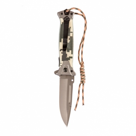Нож туристический складной 220мм БАРС Liner Lock 79202
