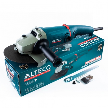 Угловая шлифмашина ALTECO AG 2000-180.1 диам. диска 180 мм