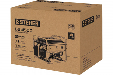 Электрогенератор STEHER GS-4500