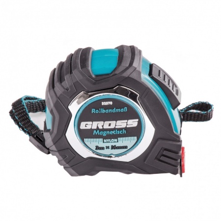 Рулетка Magnetisch 3м*16мм GROSS 32570