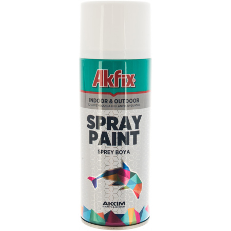 Аэрозольная акриловая краска AKFIX RAL 1003 SP423130 желтая 400мл  