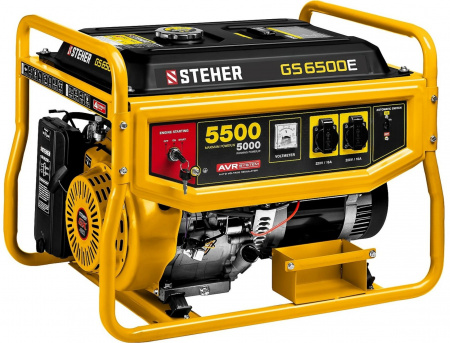 Электрогенератор STEHER GS-8000Е