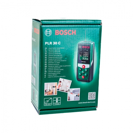 Лазерный дальномер Bosch PLR 30 C 0603672120