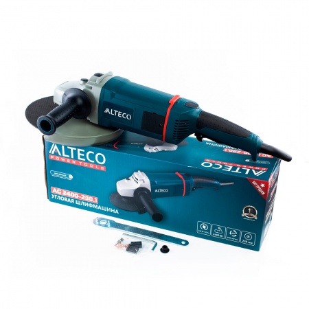 Угловая шлифмашина ALTECO AG 2400-230.1 диам. диска 230 мм