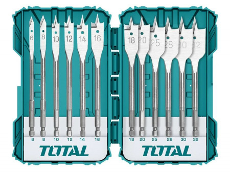 Набор сверл по дереву 12шт TOTAL TACSDL1201